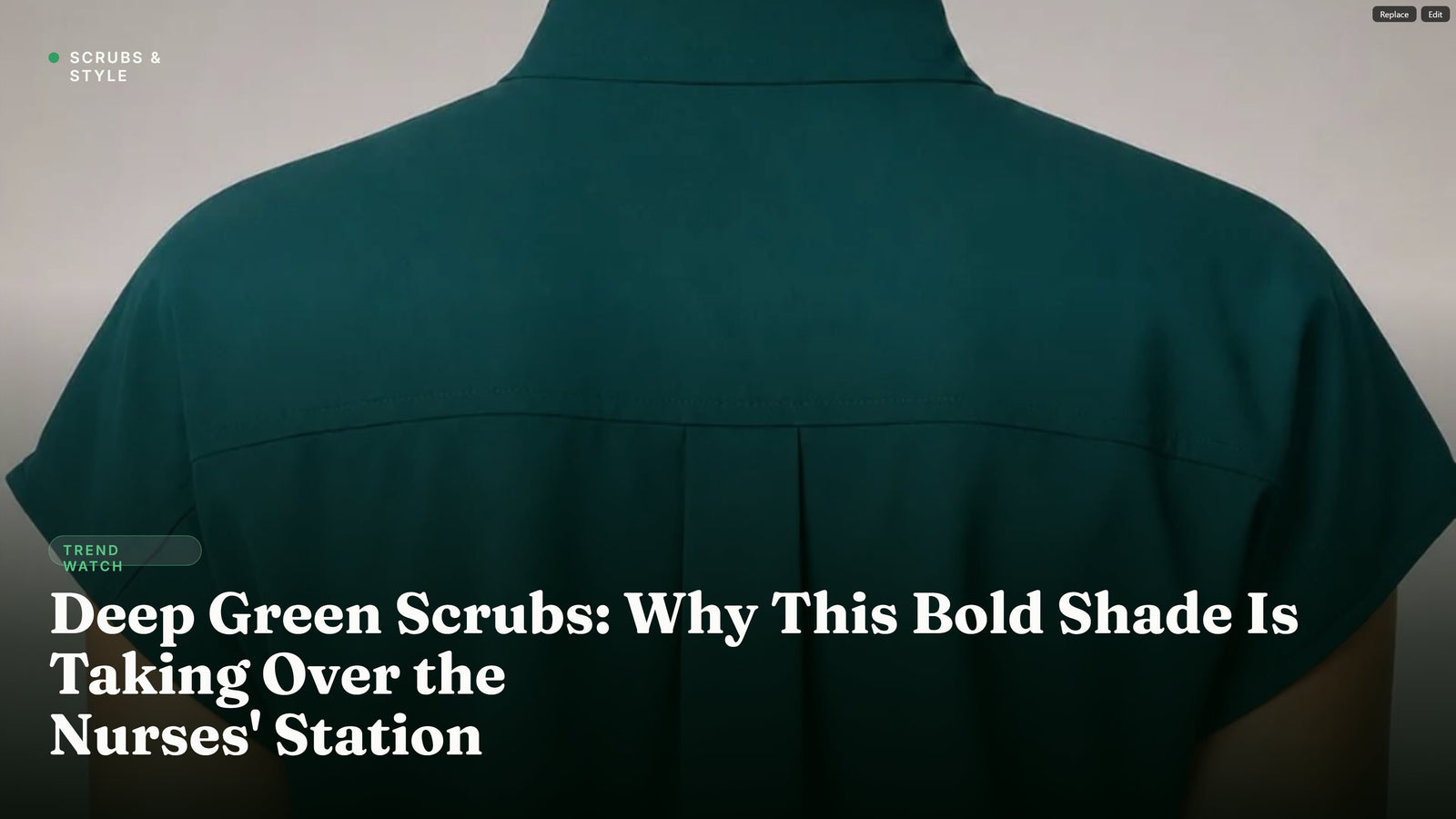 Deep Green Scrubs: Why This Bold Shade Is Taking Over the Nurses Station