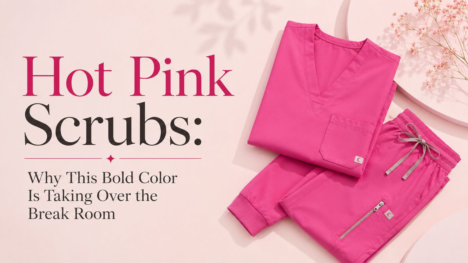 Hot Pink Scrubs Why This Bold Color Is Taking Over the Break Room