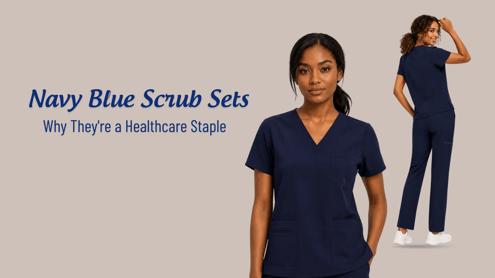 Navy Blue Scrub Sets: Why They're a Healthcare Staple (+ Best Picks) - LSScrubs