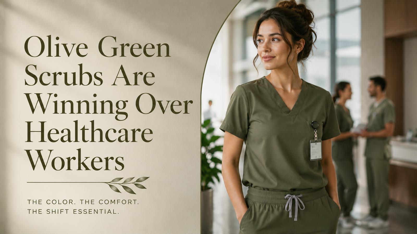 Olive Green Scrubs Are Winning Over Healthcare Workers