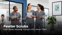 Pewter Scrubs: Color Guide, Meaning, Styling & Who Wears Them