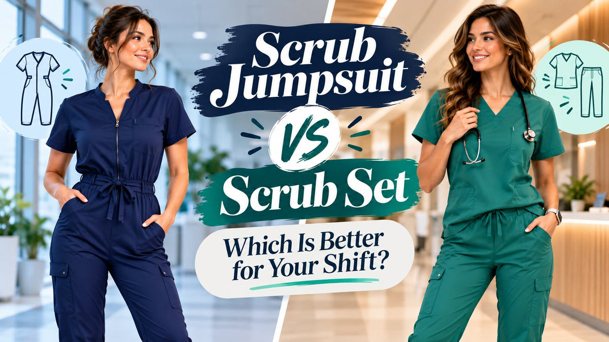 Scrub Jumpsuit vs Scrub Set: Which Is Better for Your Shift?