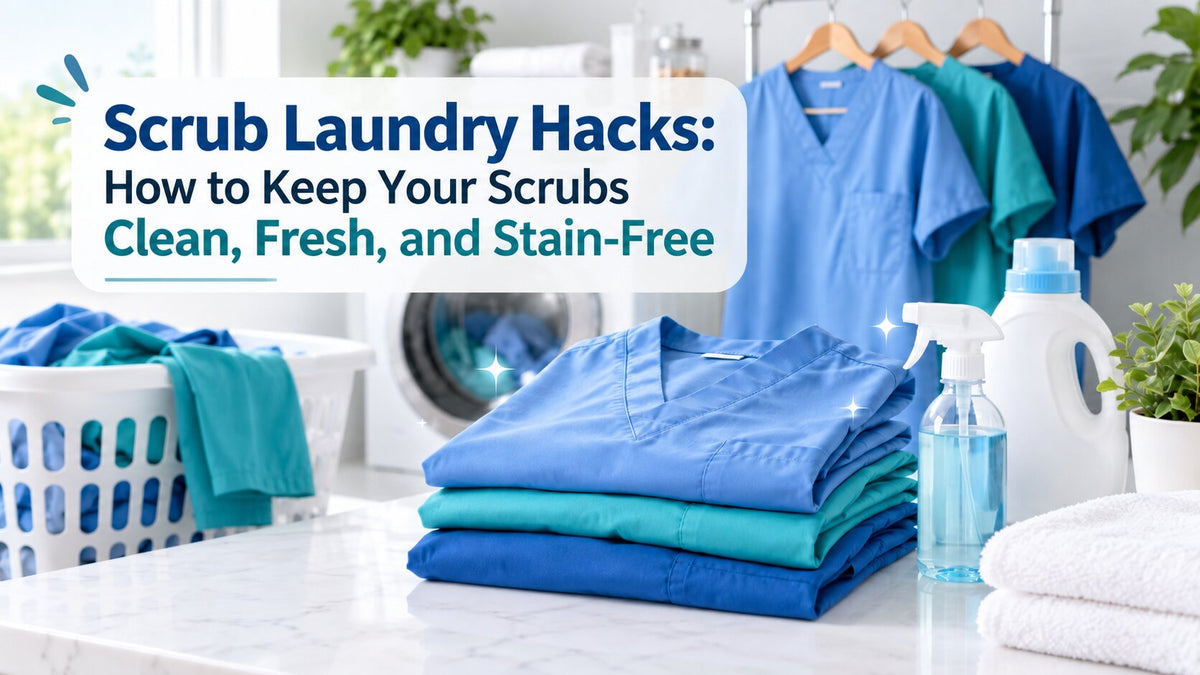 Scrub Laundry Hacks How to Keep Your Scrubs Clean, Fresh, and Stain-Free