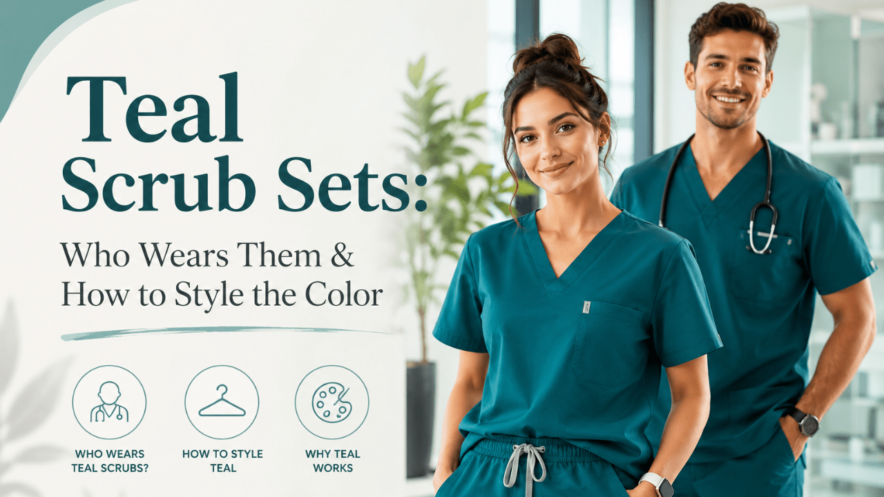 Teal Scrub Sets: Who Wears Them & How to Style the Color - LSScrubs