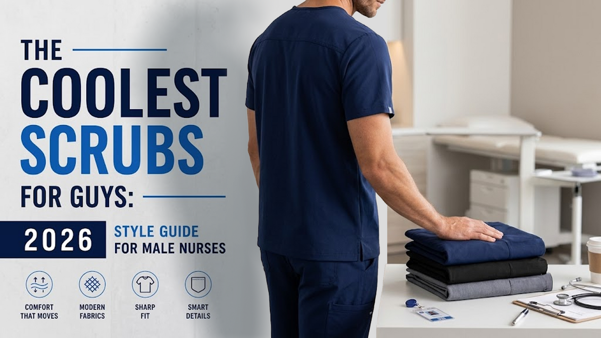 The Coolest Scrubs for Guys: 2026 Style Guide for Male Nurses