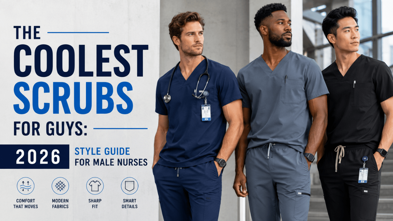 The Coolest Scrubs for Guys: 2026 Style Guide for Male Nurses - LSScrubs