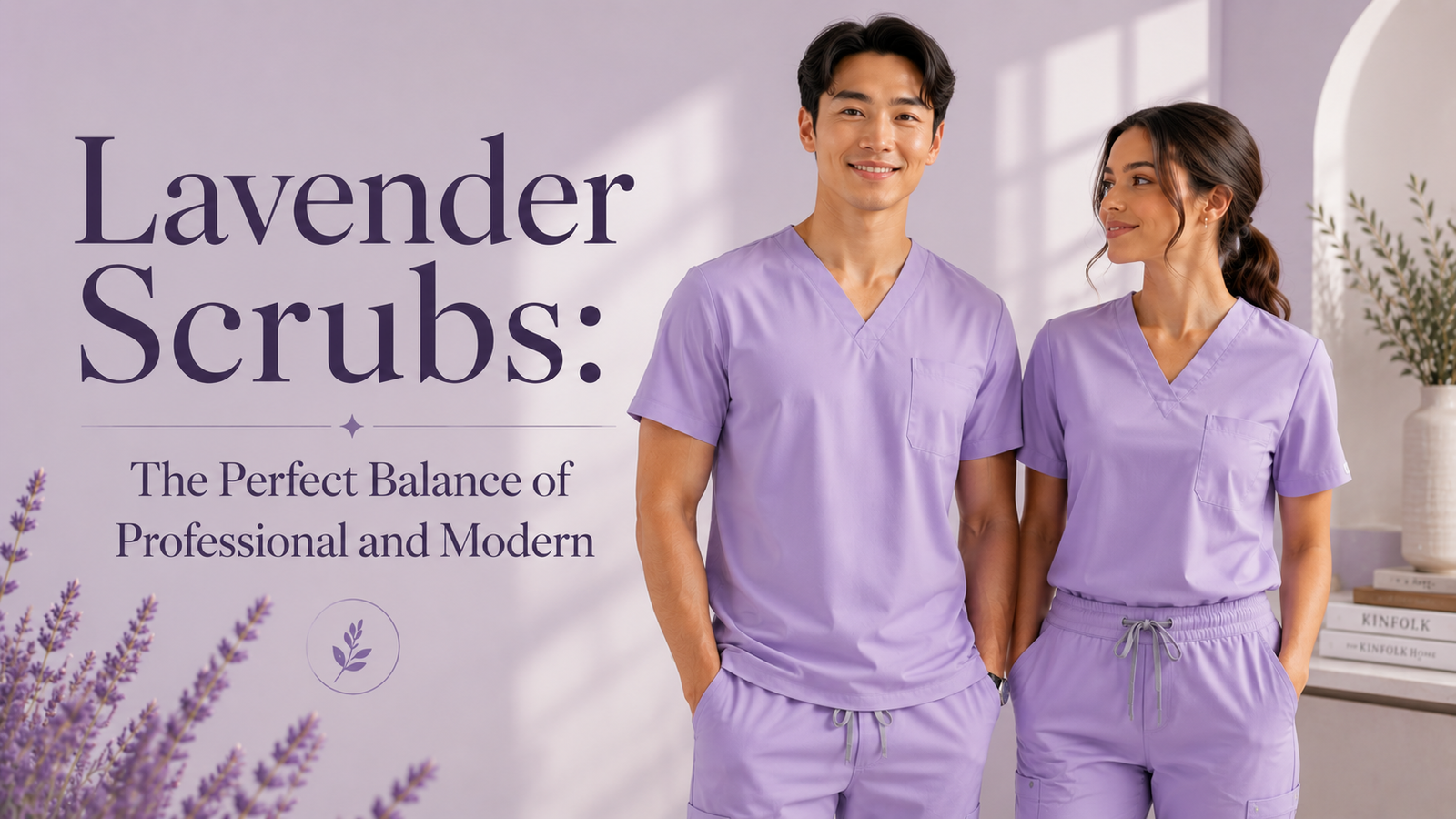 Lavender Scrubs: The Perfect Balance of Professional and Modern