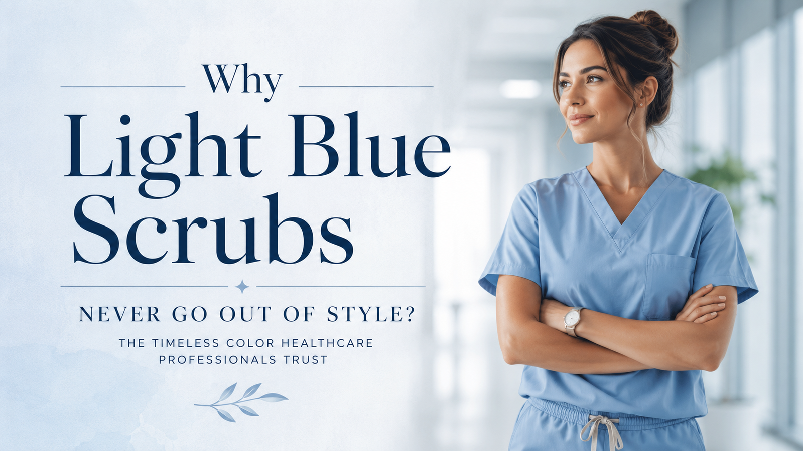 Why Light Blue Scrubs Never Go Out of Style? 
