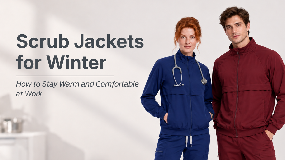 Scrub Jackets for Winter: How to Stay Warm and Comfortable at Work