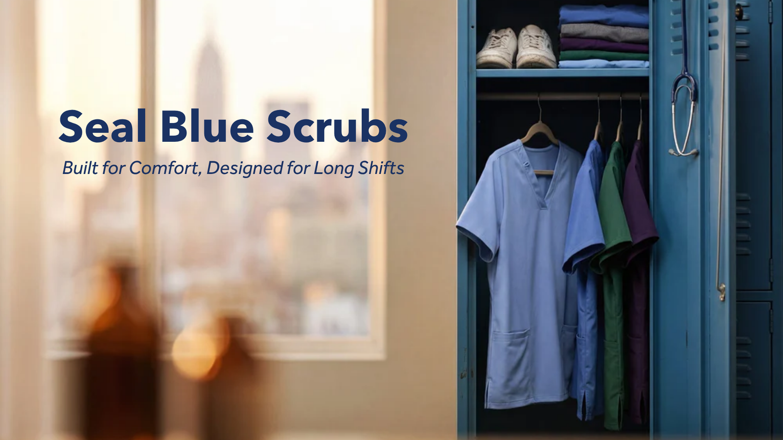 Seal Blue Scrubs: Built for Comfort, Designed for Long Shifts