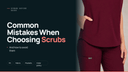 Common Mistakes When Choosing Scrubs (And How to Avoid Them) - Long Shift Scrubs