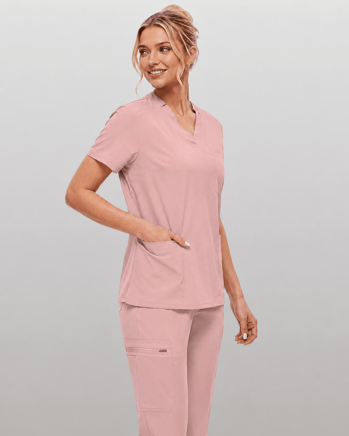 Women's Pink Scrubs - LSScrubs