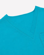 Women's Classic V-Neck Scrub Set - CloudFlex Drawstring Jogger, 12 Pockets - Long Shift Scrubs