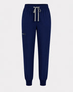 Women's Scrub Set - V-Neck Top & Jogger Pant Lightweight Soft Fabric