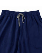 Men's Scrub Set - V-Neck Top & Cargo Straight Leg Pant Lightweight Soft Fabric