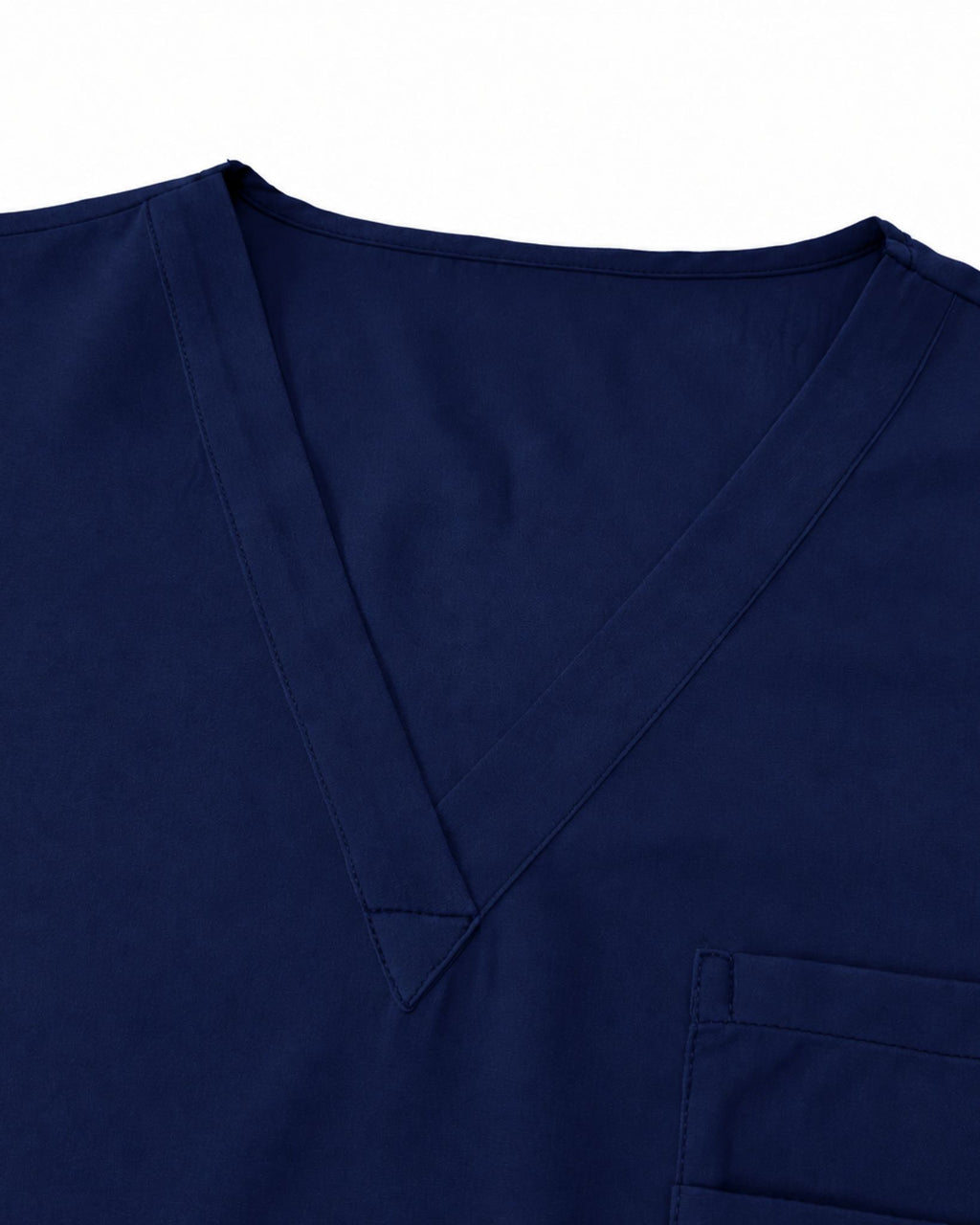 Men's Scrub Set - V-Neck Top & Cargo Straight Leg Pant Lightweight Soft Fabric