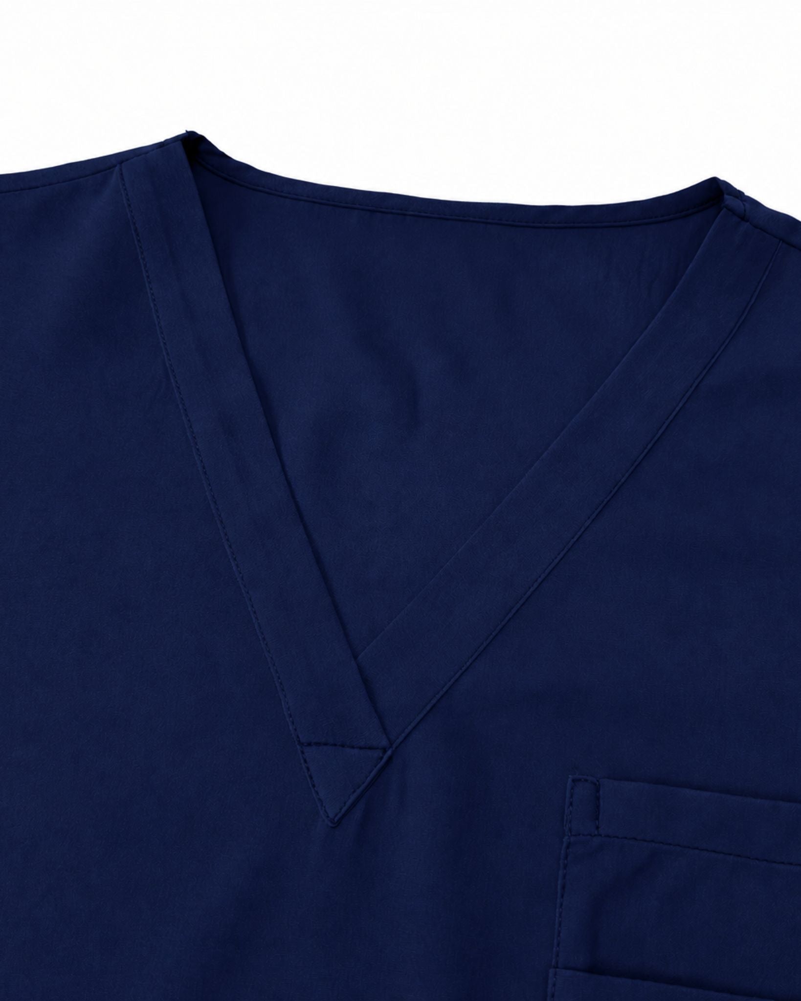Men's Scrub Set - V-Neck Top & Cargo Straight Leg Pant Lightweight Soft Fabric