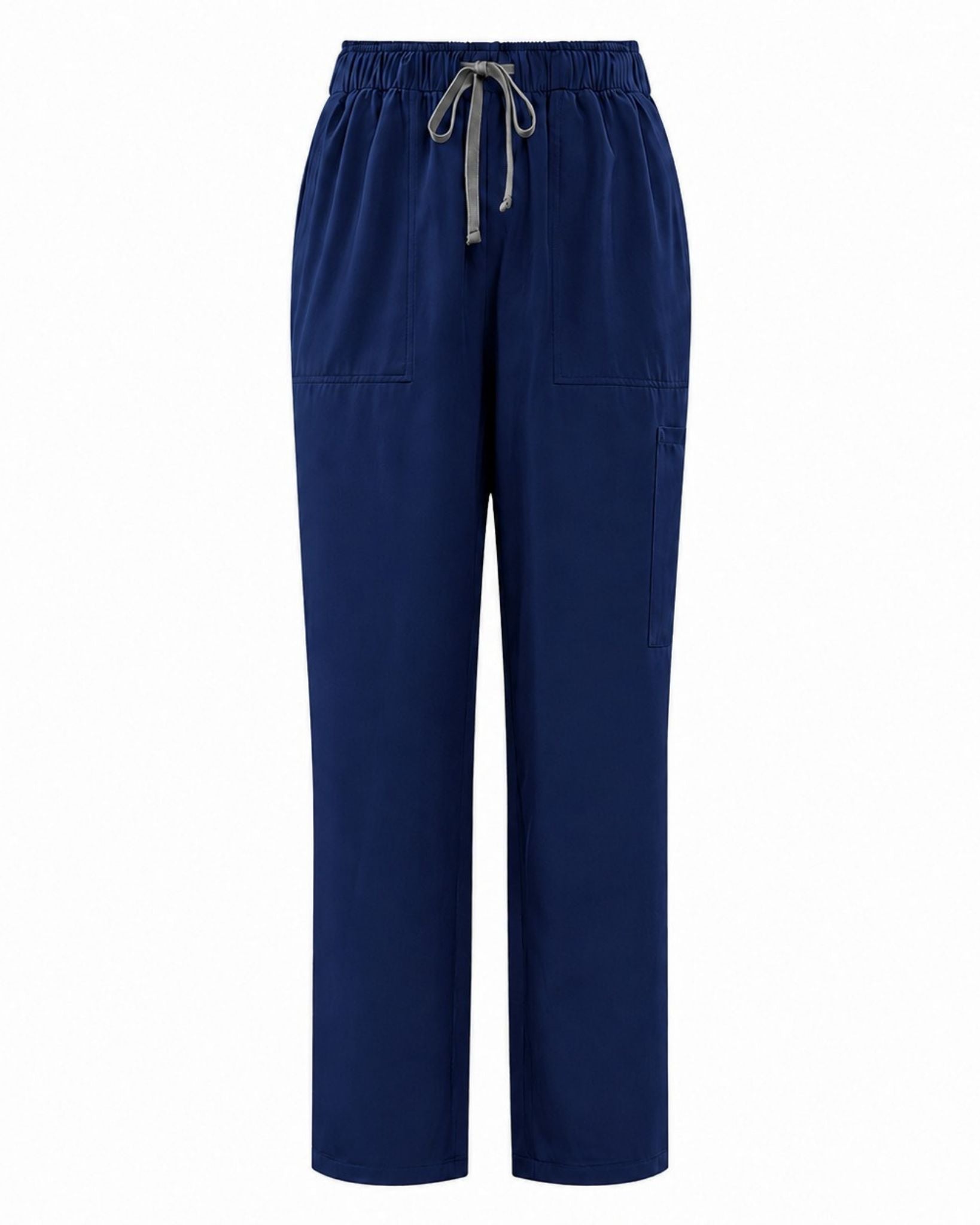Men's Scrub Set - V-Neck Top & Cargo Straight Leg Pant Lightweight Soft Fabric