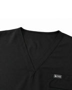 Women's Scrub Set - V-Neck Top & Cargo Straight Leg Pant Lightweight Soft Fabric - LSScrubs