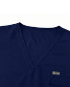 Women's Scrub Set - V-Neck Top & Cargo Straight Leg Pant Lightweight Soft Fabric - LSScrubs