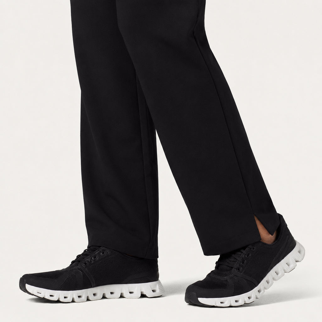 Dura Essential Knit-Waist Scrub Pant - Black