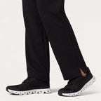 Dura Essential Knit-Waist Scrub Pant - Black - LSScrubs