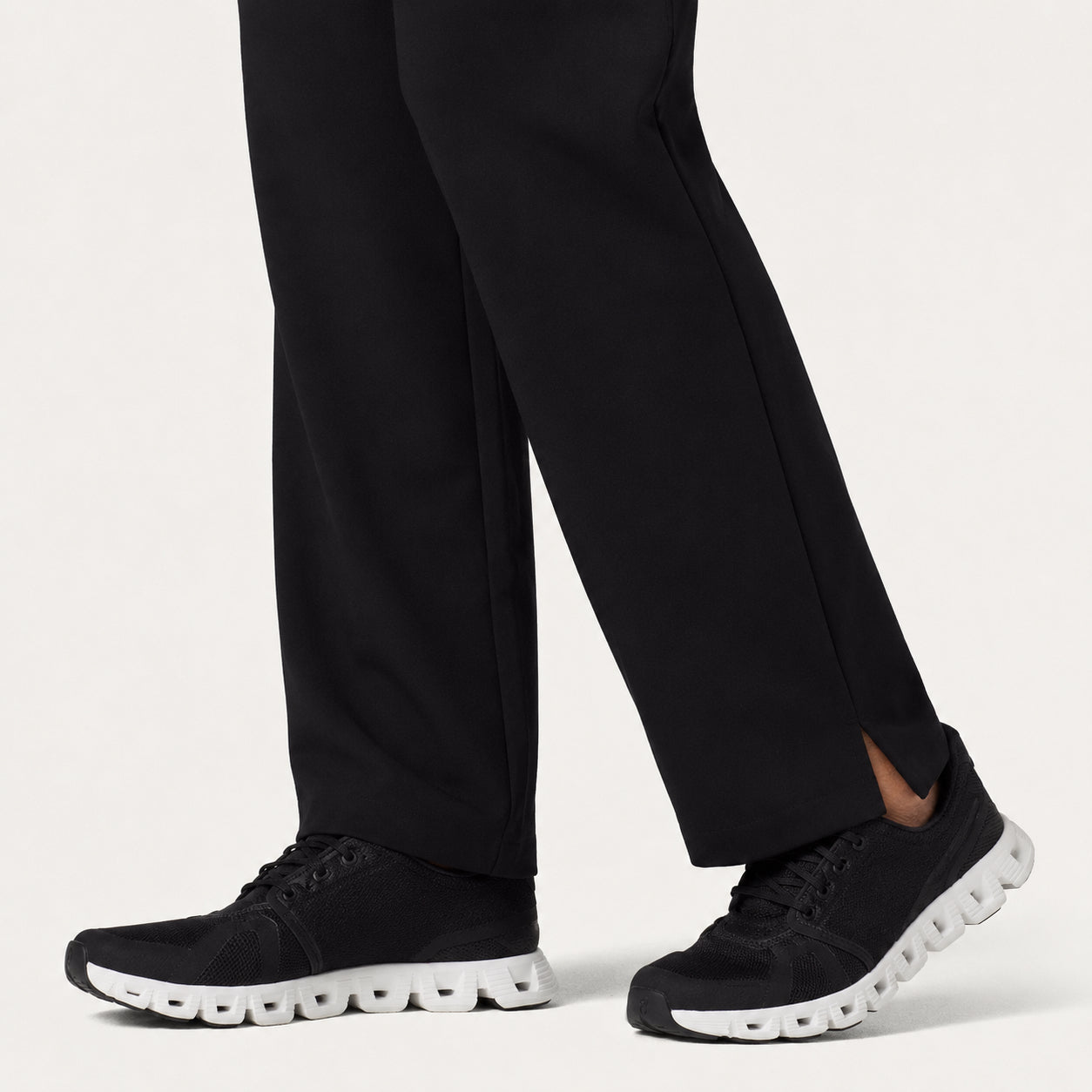 Dura Essential Knit-Waist Scrub Pant - Black