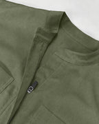 Women's Scrub Jumpsuit – CloudFlex™ Stretch, 9 Pockets, Zip Front & Jogger Cuffs - Long Shift Scrubs