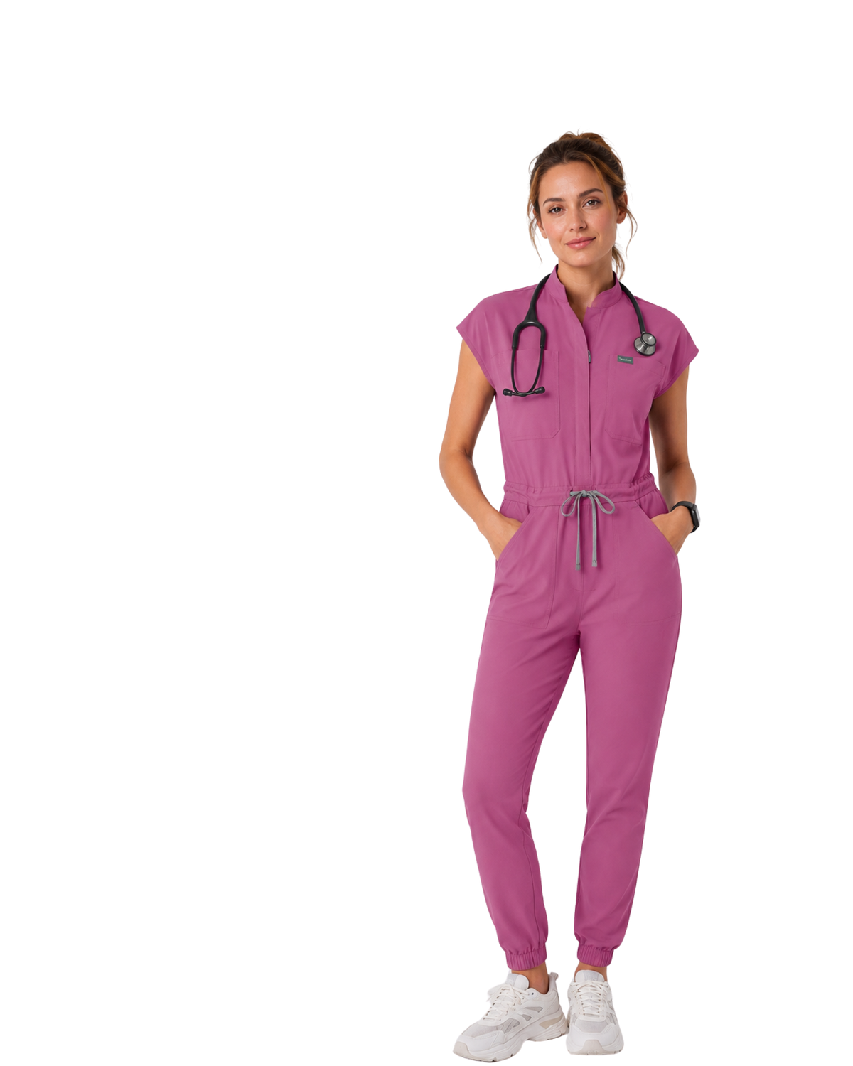 Cargo Scrub Jumpsuits