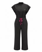 Wide Leg Scrub Jumpsuit