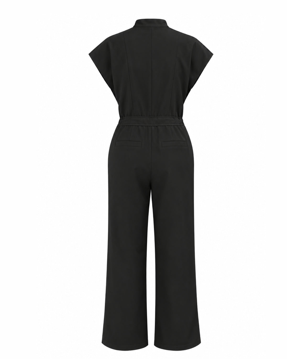 Wide Leg Scrub Jumpsuit