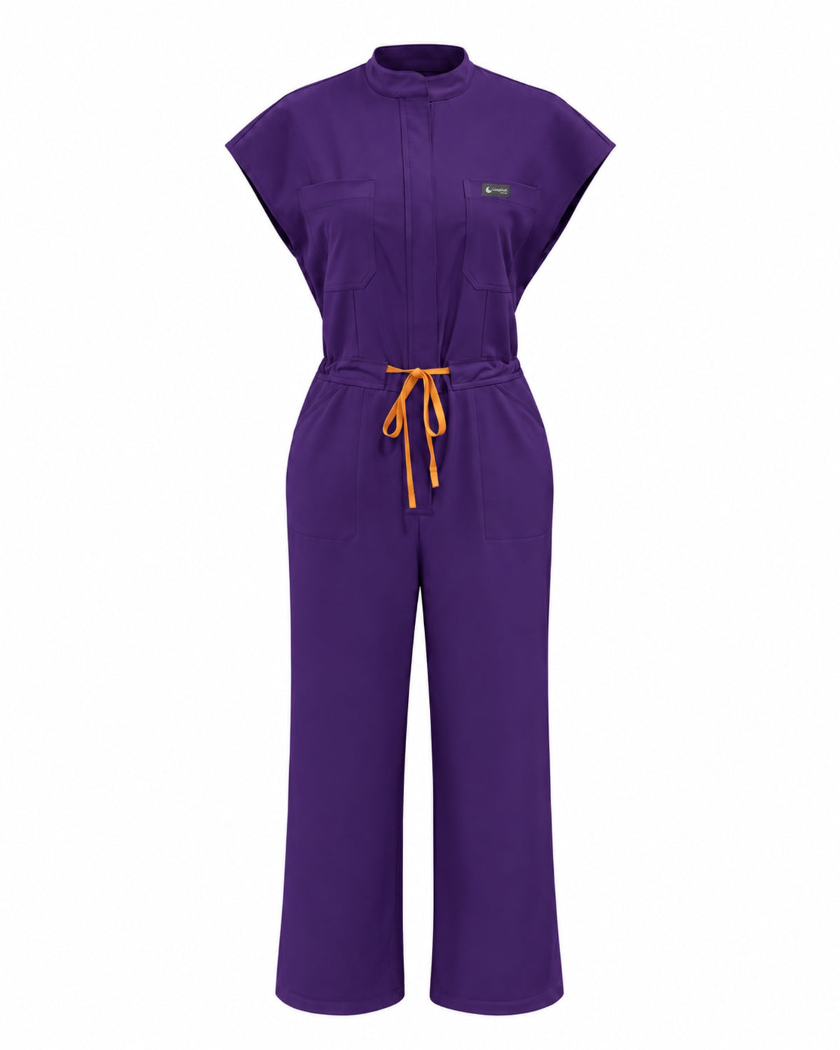 Wide Leg Scrub Jumpsuit