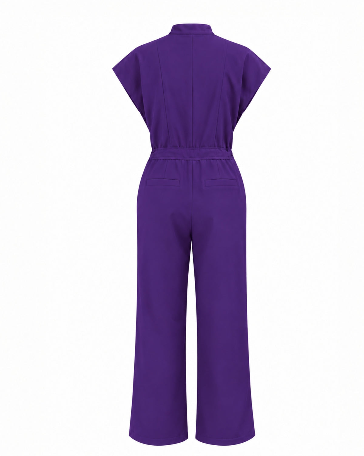 Wide Leg Scrub Jumpsuit