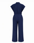 Wide Leg Scrub Jumpsuit