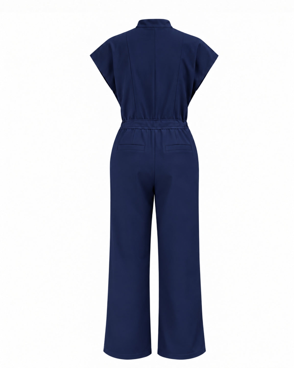 Wide Leg Scrub Jumpsuit