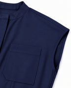 Wide Leg Scrub Jumpsuit