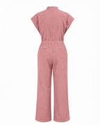Wide Leg Scrub Jumpsuit