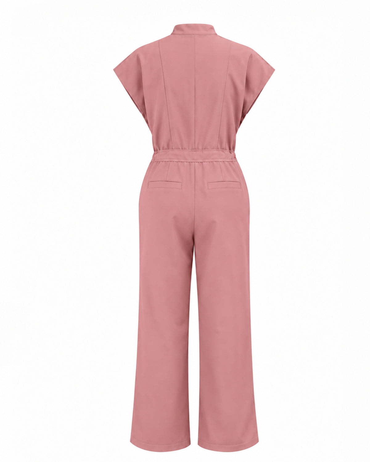 Wide Leg Scrub Jumpsuit