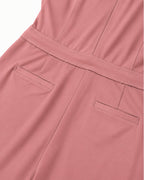 Wide Leg Scrub Jumpsuit