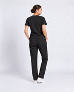 V-Neck Straight Leg Scrub Set