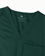 V-Neck Straight Leg Scrub Set