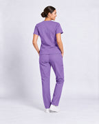 V-Neck Straight Leg Scrub Set