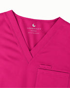 V-Neck Straight Leg Scrub Set