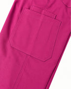 V-Neck Straight Leg Scrub Set