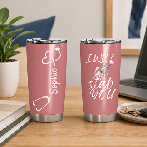20oz Nurse Tumbler (1PCS)