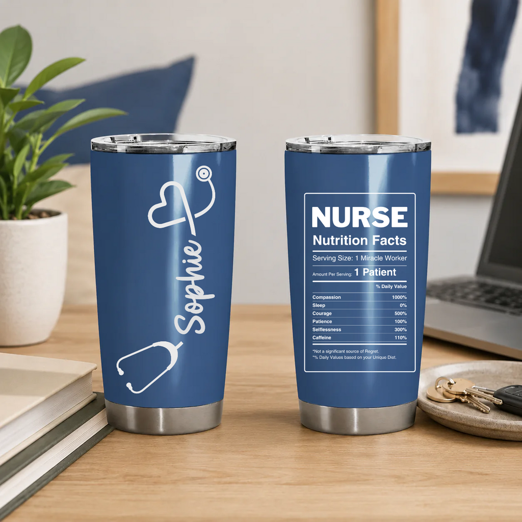 20oz Nurse Tumbler (1PCS)