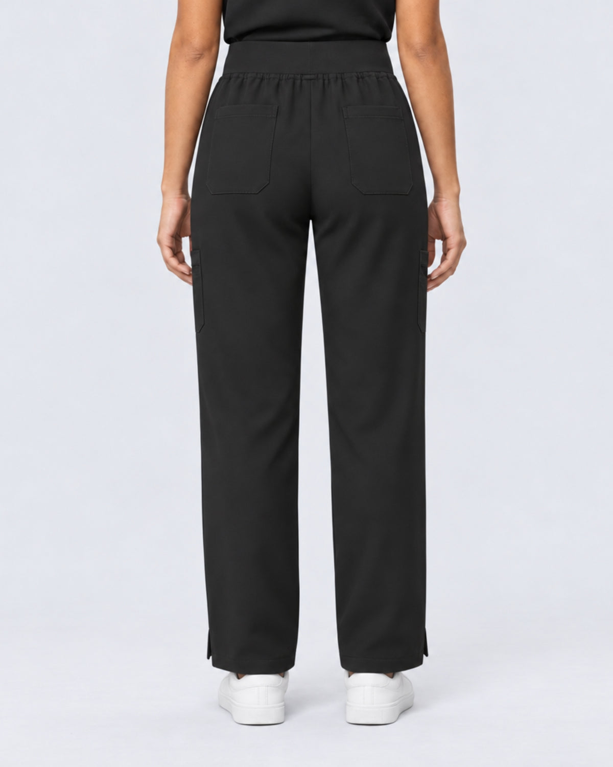 VantaFlex™ Premium High Waisted Wide Leg Scrub Set