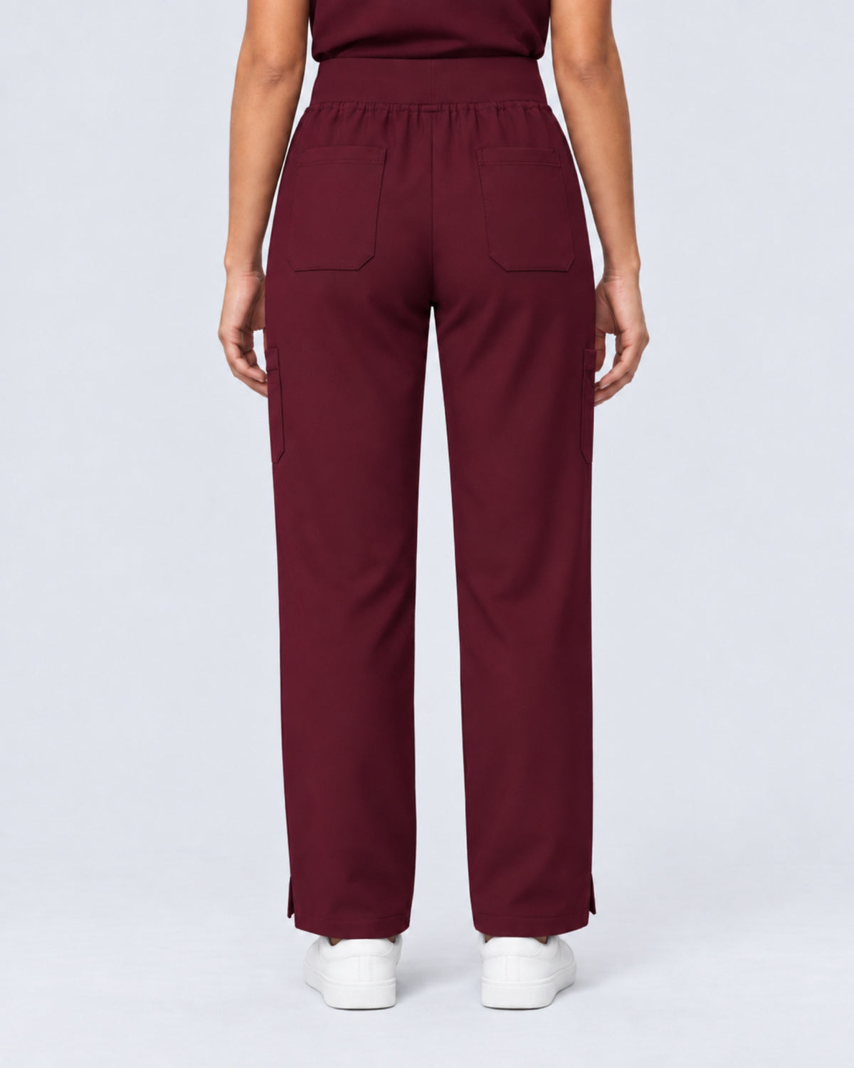 VantaFlex™ Premium High Waisted Wide Leg Scrub Set
