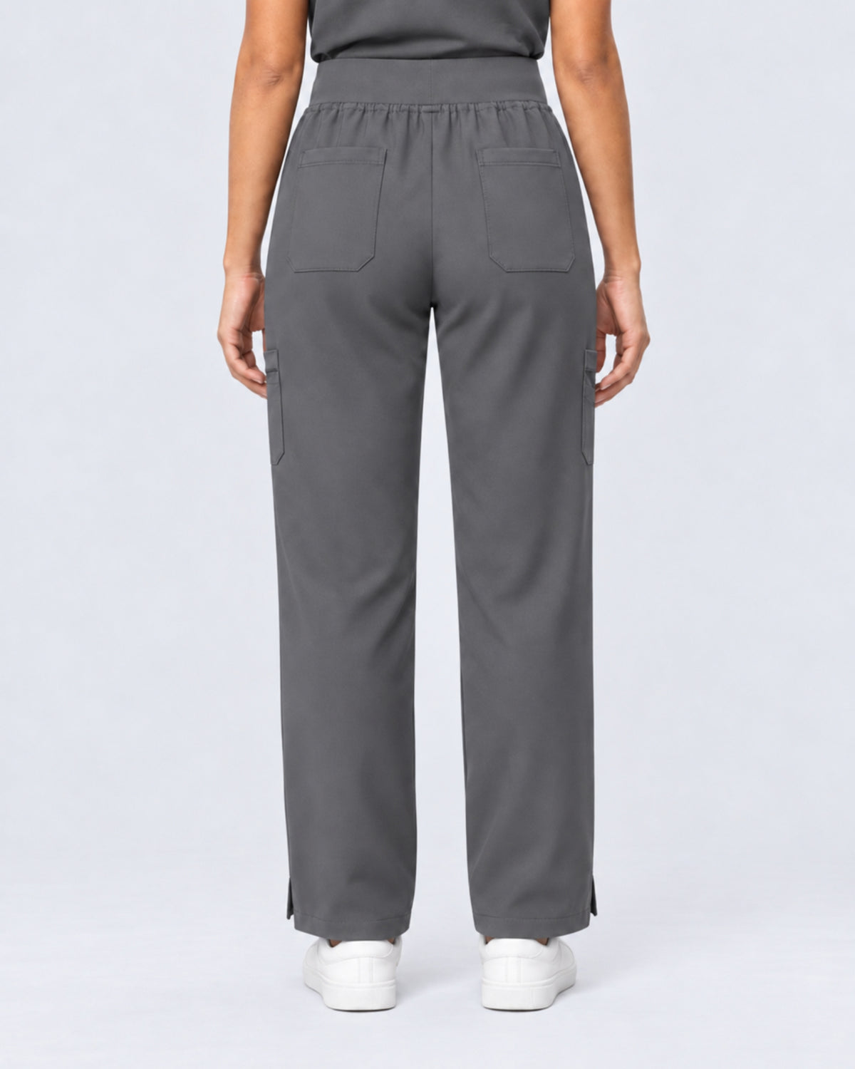 VantaFlex™ Premium High Waisted Wide Leg Scrub Set