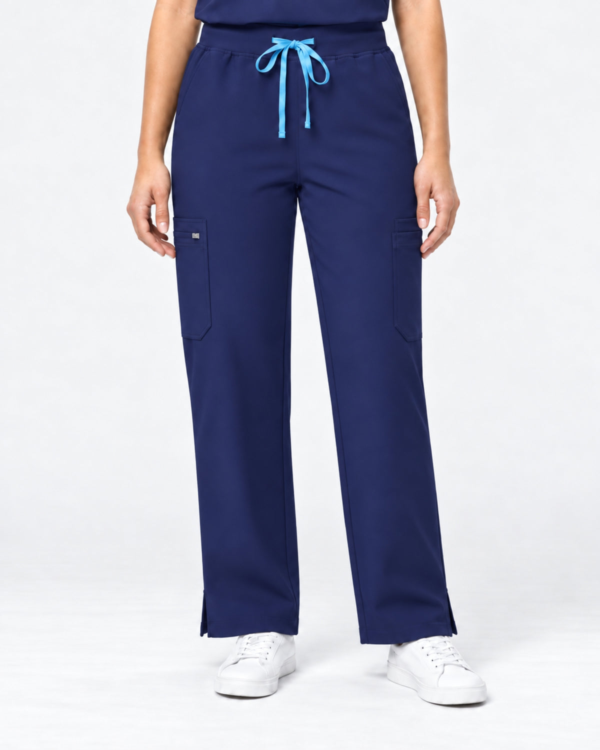 VantaFlex™ Premium High Waisted Wide Leg Scrub Set